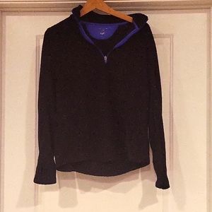 Exercise Quarter Zip Black-Tek Gear- Medium